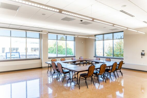 Image of the interior of the Woodbine Room at CPP