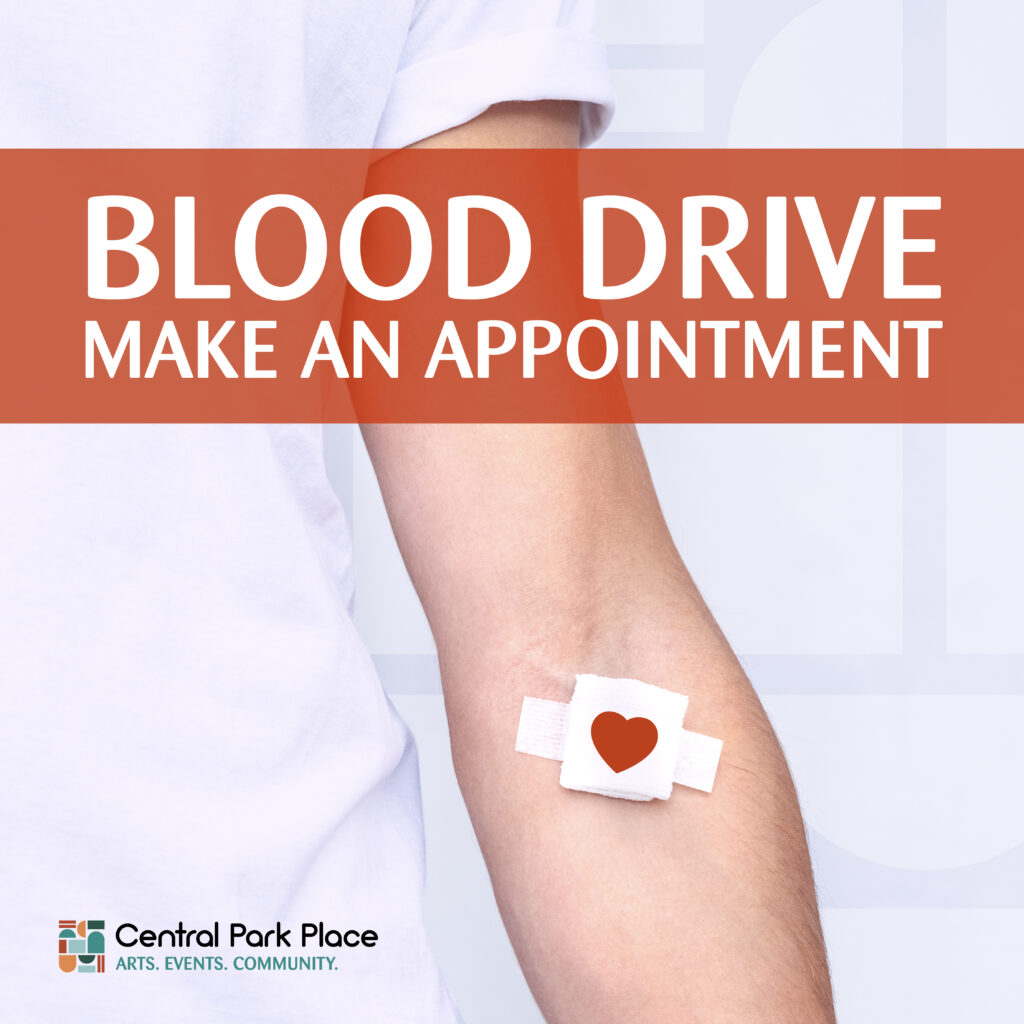 blood drive image promo graphic